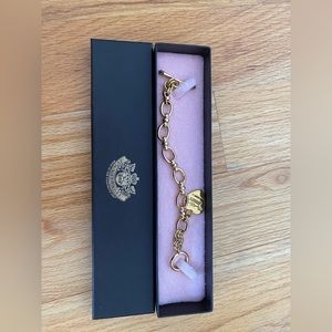 New with Box Juicy Couture gold bracelet